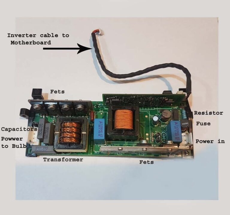 projector turns on but no image